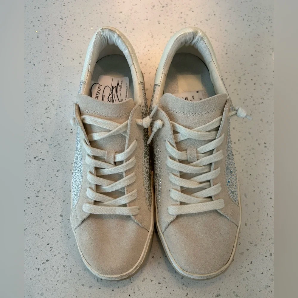 Dolce Vita Zina Crystal Sneaker Women’s 7.5 - Picture 2 of 9